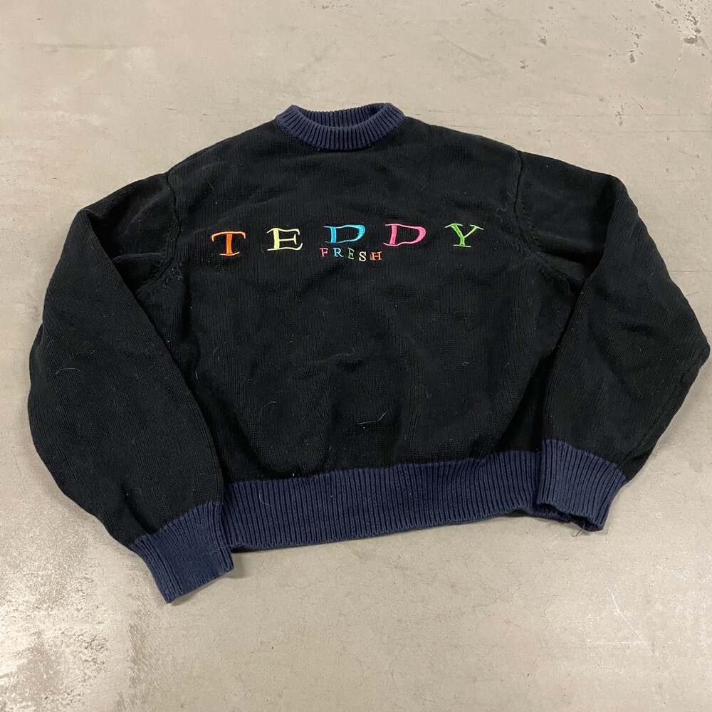 Y2K teddy fresh knitted sweater